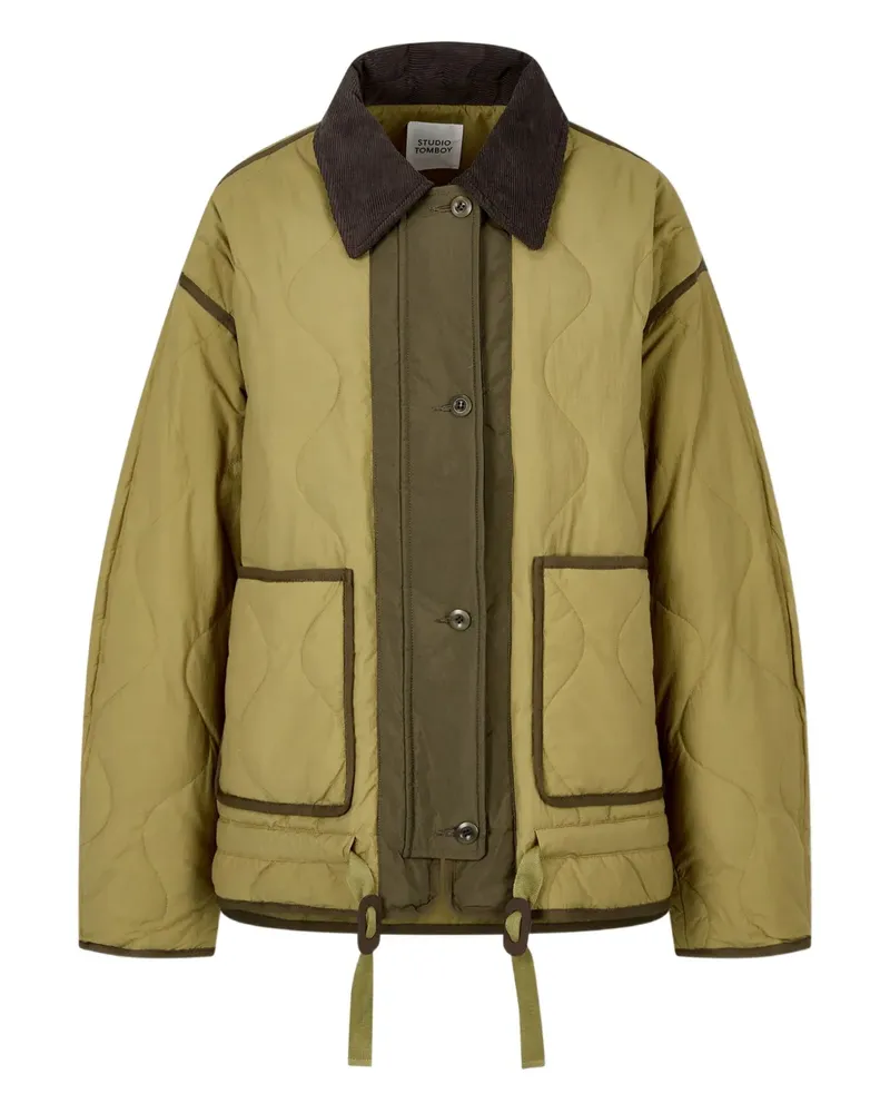STUDIO TOMBOY quilted-design jacket - Grün Grün