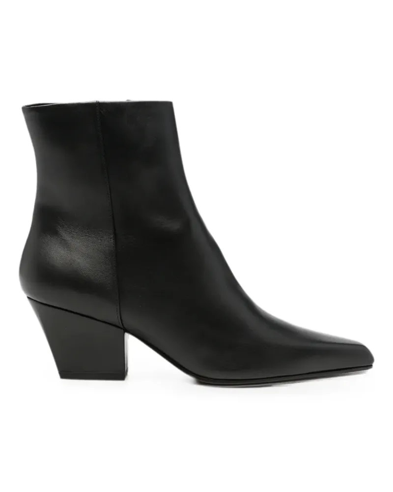 Paris Texas Jane pointed-toe ankle boots - Schwarz Schwarz