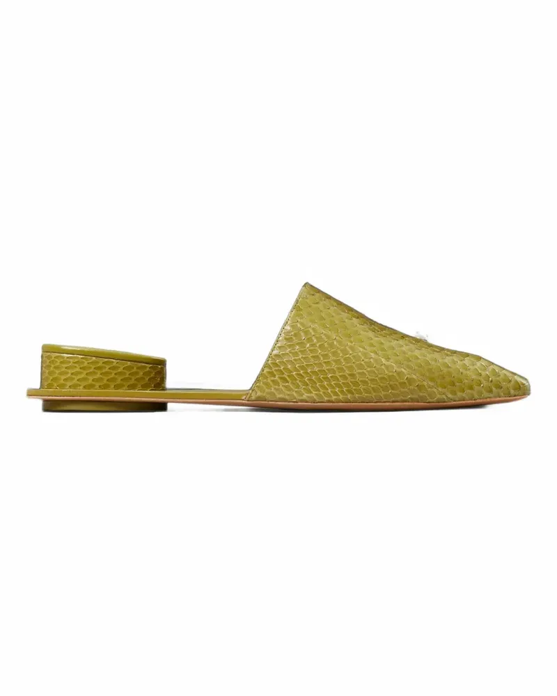 Tory Burch Pierced Mules - Grün Grün