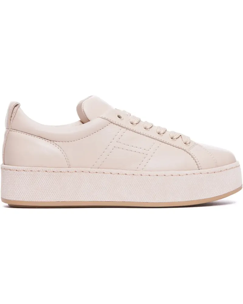 Hogan Sneakers aus Leder - Rosa Rosa