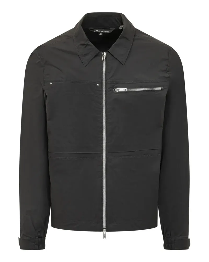 Moose Knuckles Hemdjacke mit Reißverschluss - Schwarz Schwarz