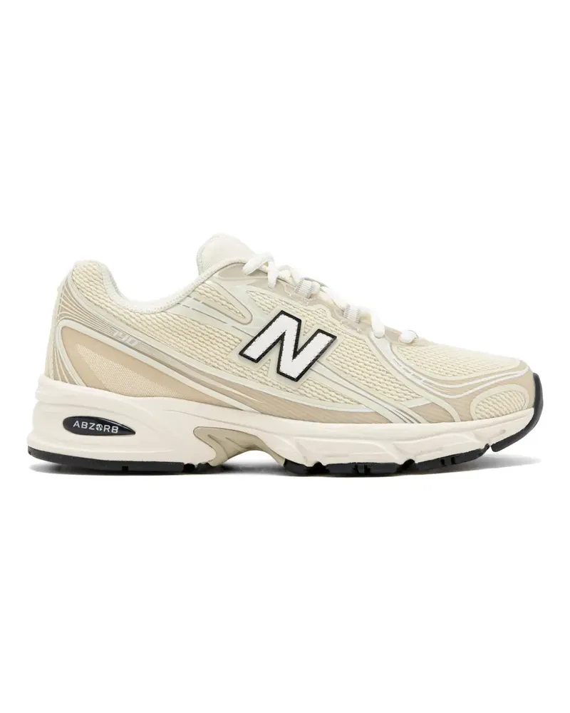 New Balance 740 logo-detail sneakers - Nude Nude