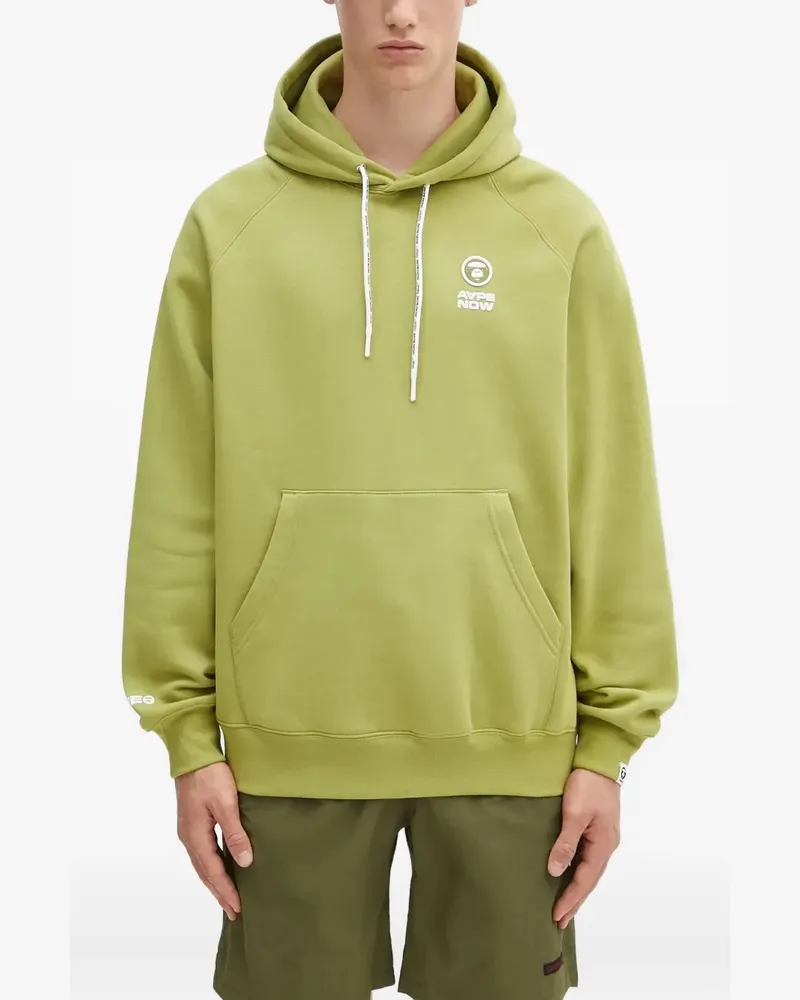 BAPE Aaper Hoodie mit Logo - Grün Grün
