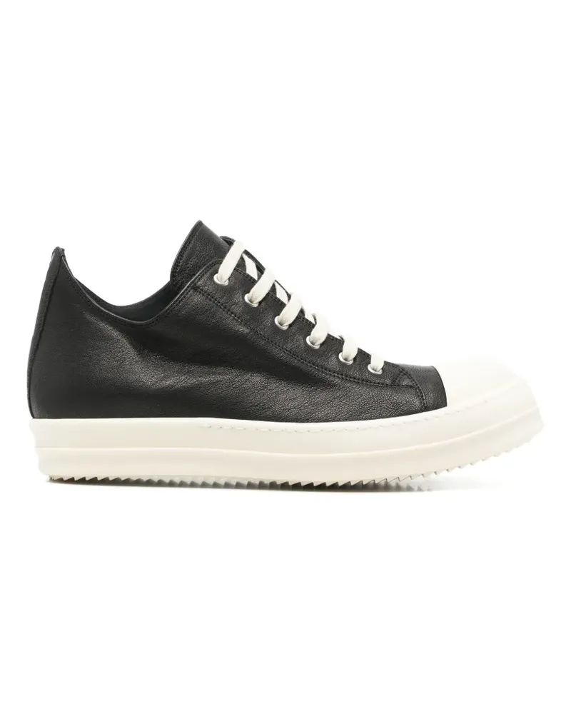 Rick Owens Sneakers aus Leder - Schwarz Schwarz