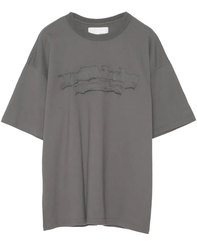 Yoshio Kubo Collapse T-Shirt - Grau Grau