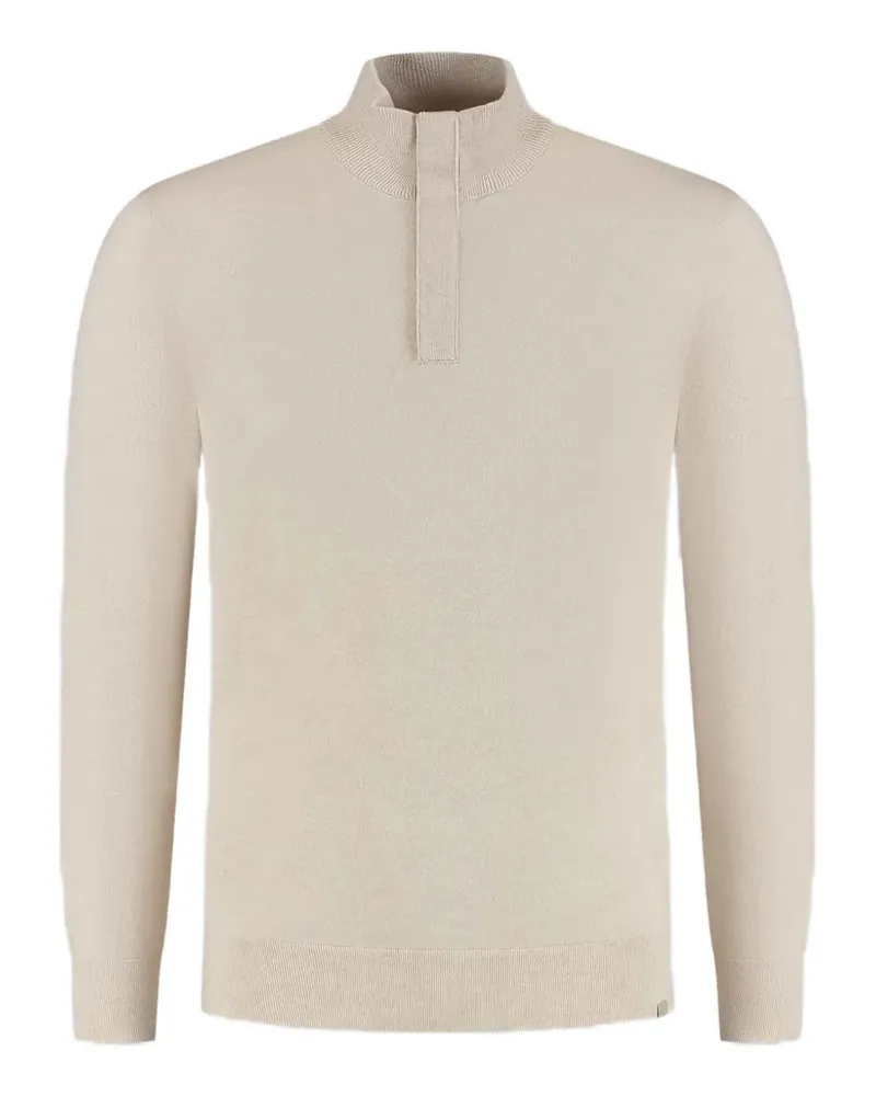 Paul & Shark half-zip sweater - Nude Nude