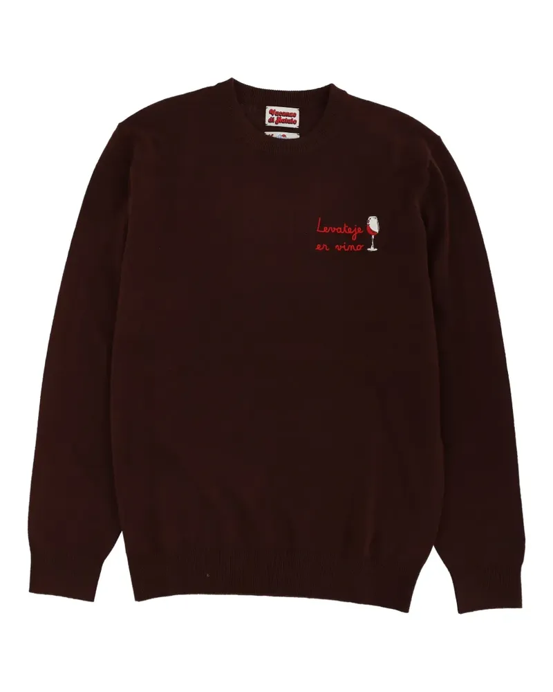 MC2 Saint Barth x Vacanze di Natale crew-neck sweater - Braun Braun