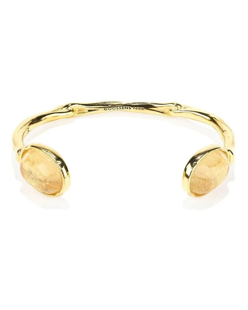 Goossens Paris Talisman Armband mit Cabochon - Gold Gold