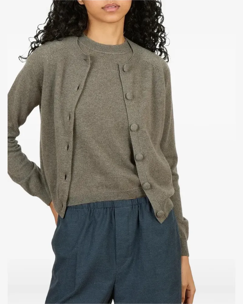 Alexandra Golovanoff Mila Light cardigan - Grau Grau