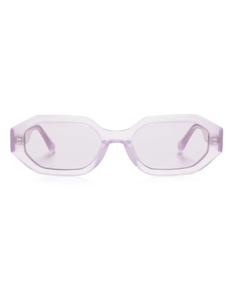 ATTICO X Linda Farrow Irene Sonnenbrille Violett