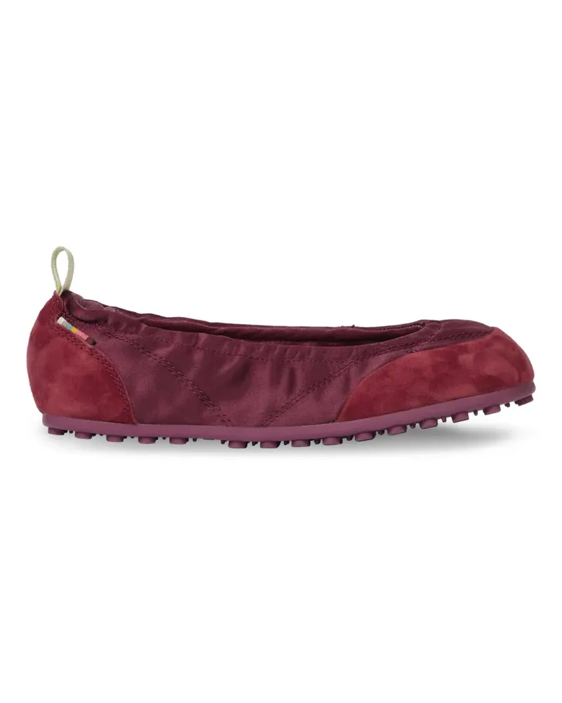 Paul Smith Laguna panelled ballet flats - Rot Rot