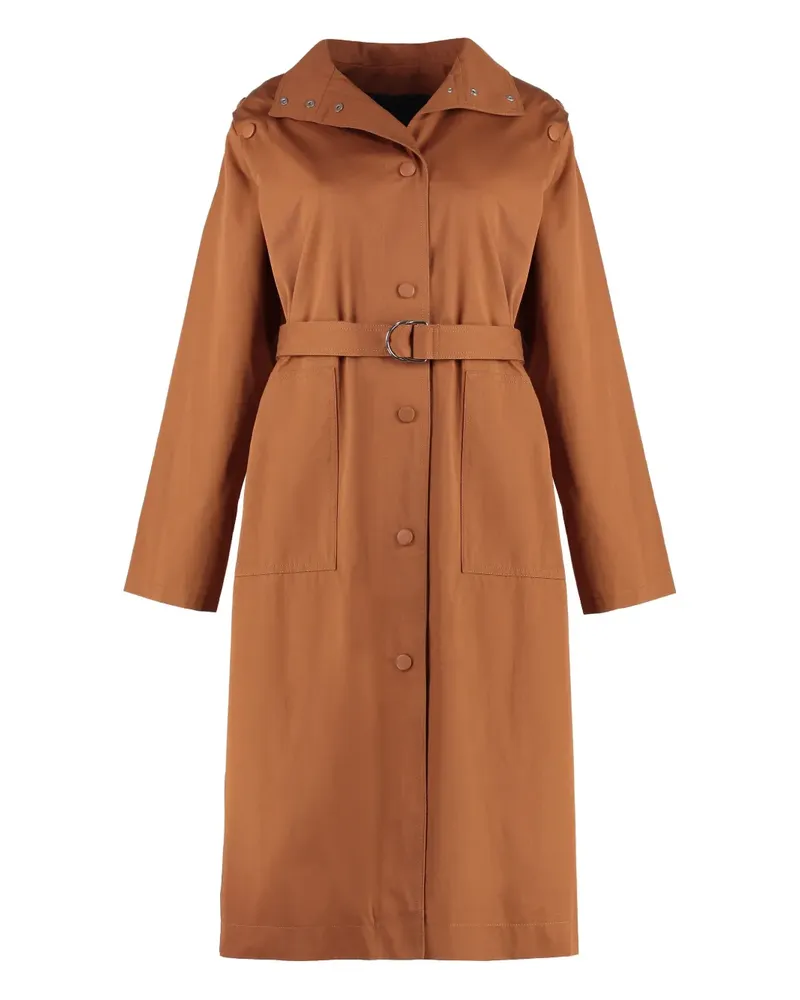 Yves Salomon Trenchcoat aus Baumwolle - Braun Braun