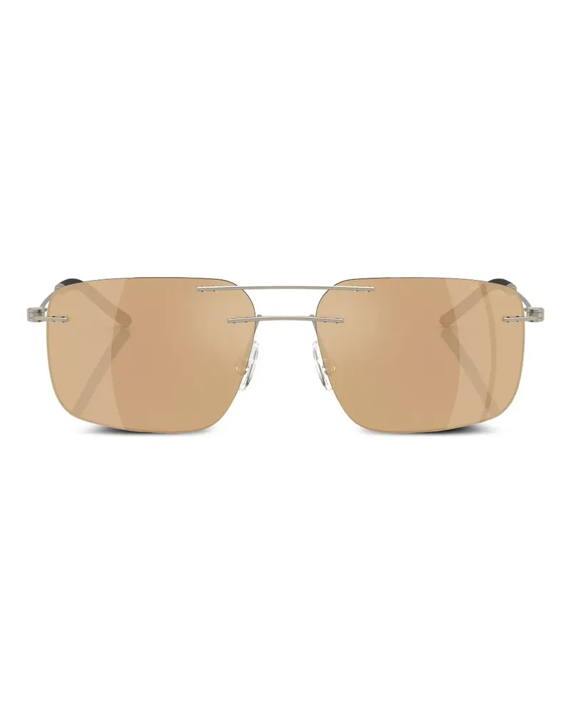 Moncler Doppler Sonnenbrille - Silber Silber
