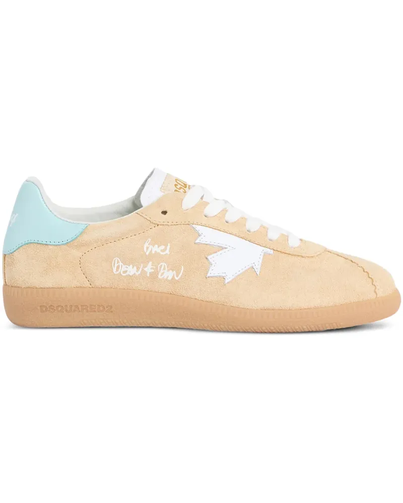 Dsquared2 Sneakers mit Schnürung - Nude Nude