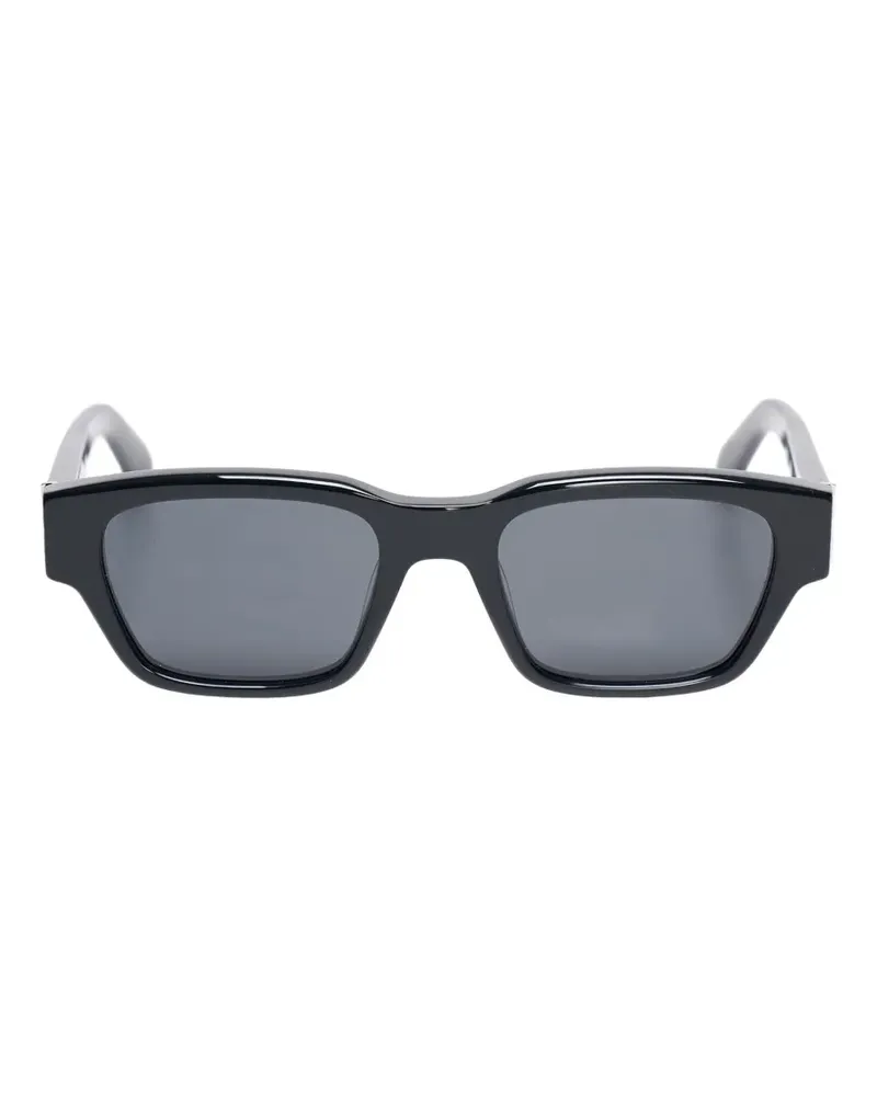 AMI Paris Schwarze 75009 Sonnenbrille aus Azetat Schwarz