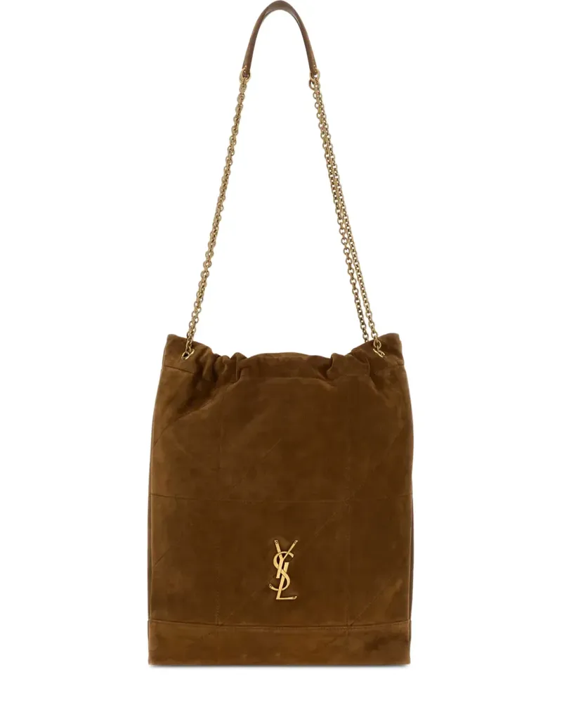 Saint Laurent Gesteppte Jamie Pochon Schultertasche - Braun Braun