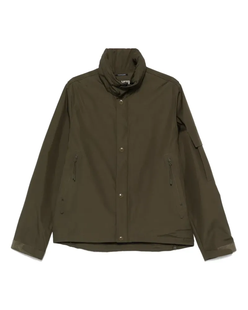 C.P. Company Jacke mit Logo-Patch - Grün Grün
