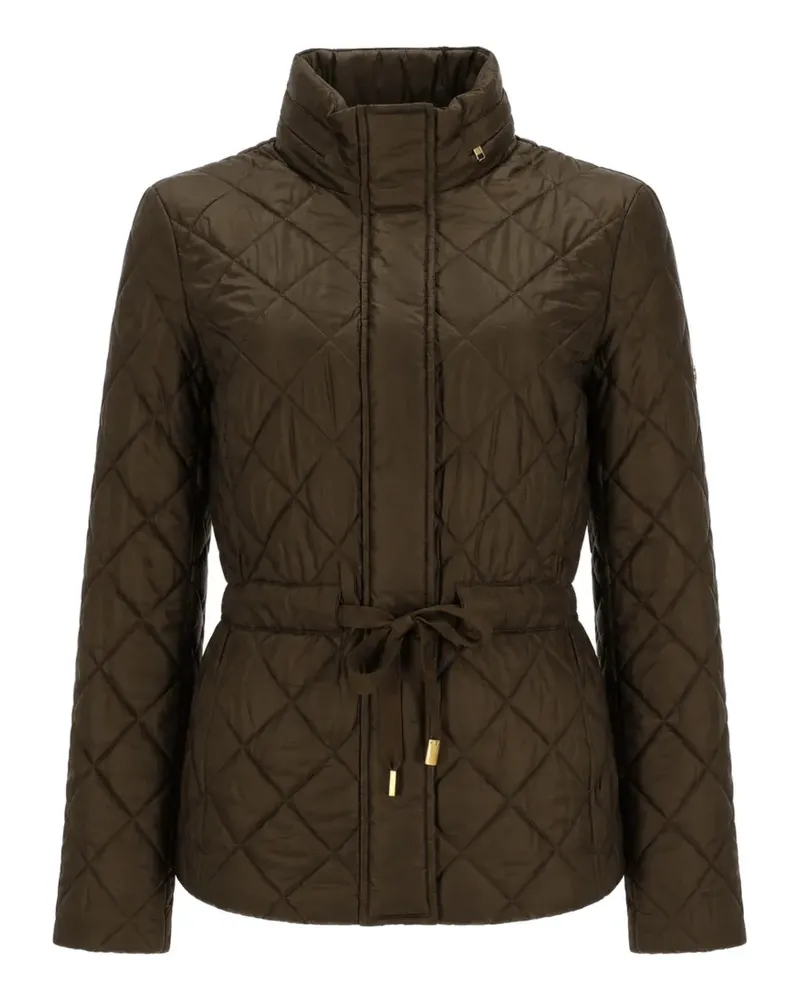 Michael Kors quilted drawstring puffer jacket - Grün Grün