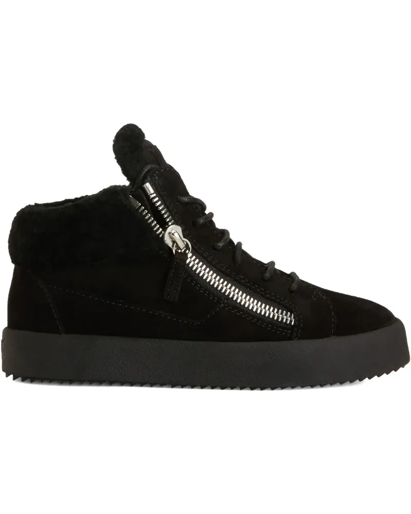 Giuseppe Zanotti Mittelhohe Sneakers - Schwarz Schwarz