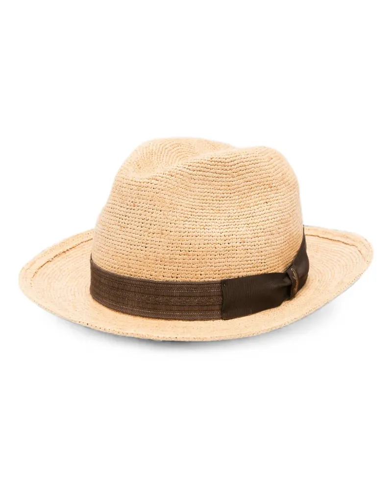 Borsalino Federico straw hat - Nude Nude