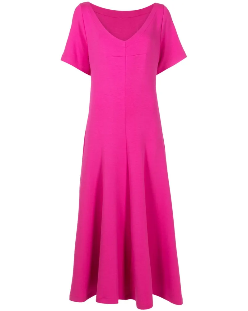 Gloria Coelho Ausgestelltes Midikleid - Rosa Rosa