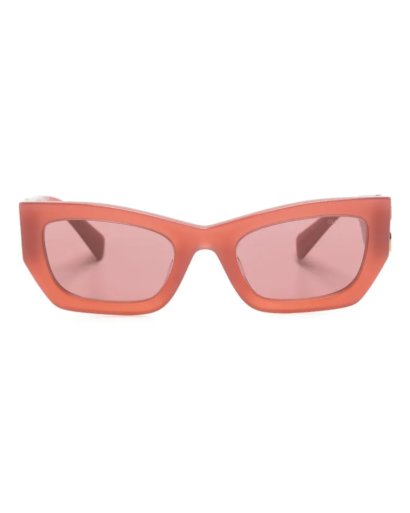 Miu Miu Miu Glimpse Cat-Eye-Sonnenbrille - Rot Rot