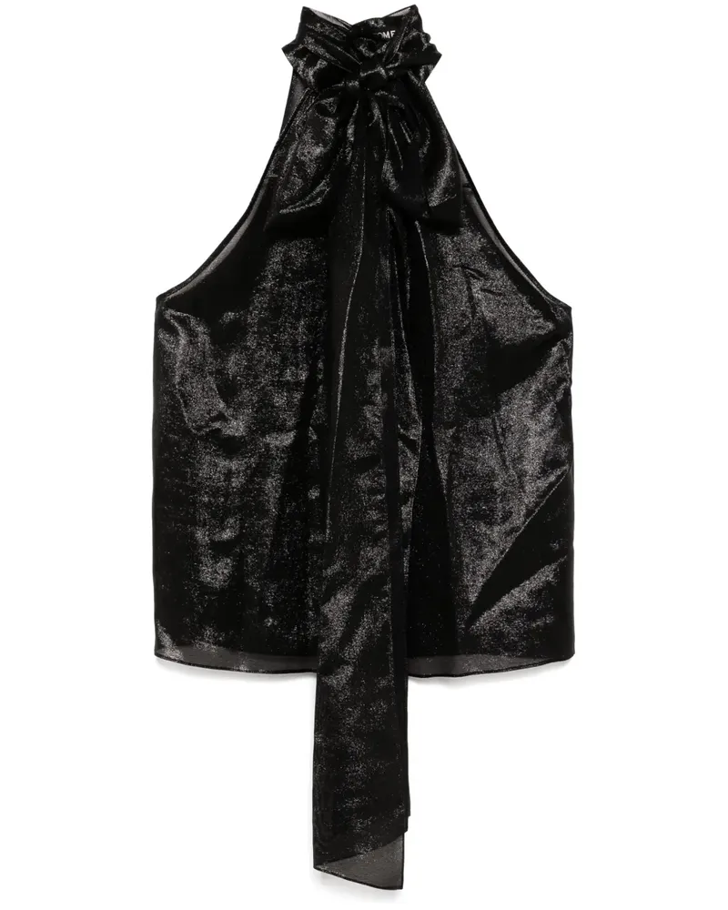 Tom Ford Top mit Schaldetail - Schwarz Schwarz