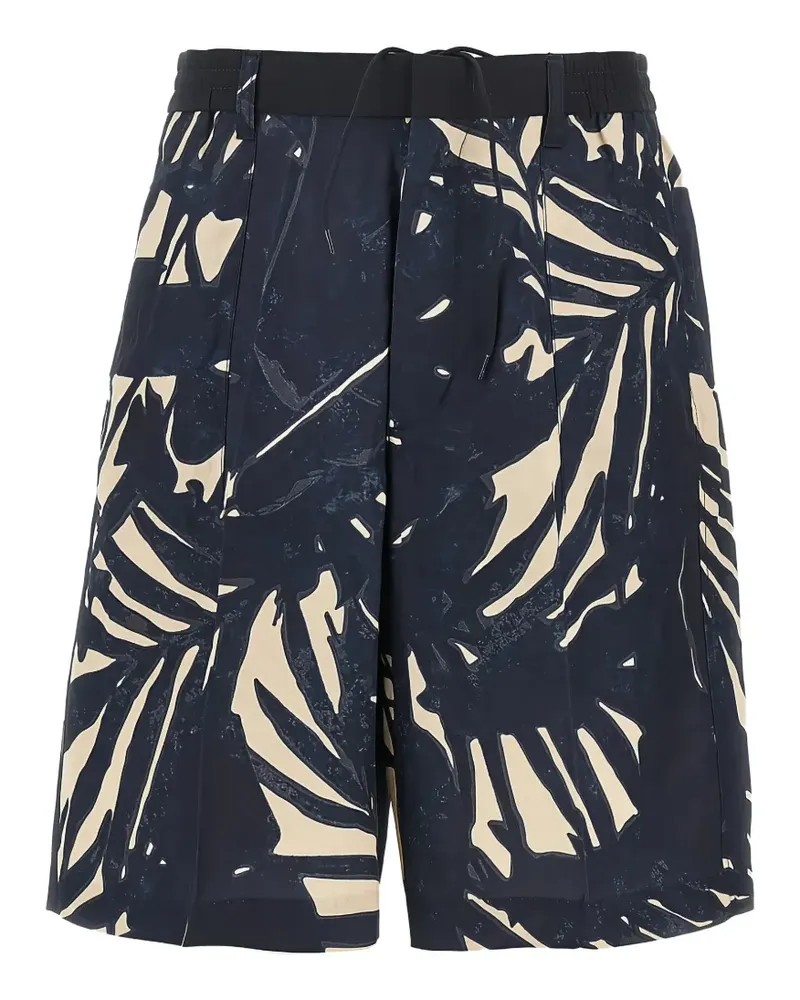 Emporio Armani printed shorts - Blau Blau