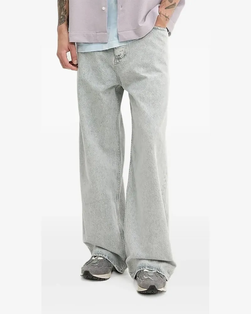 HUGO BOSS Jeans mit Gürtelschlaufen - Blau Blau