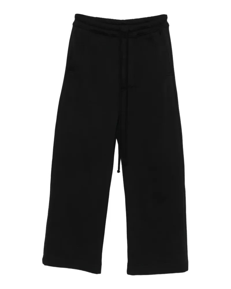 THOM KROM Wide-Leg-Hose mit Kordelzug - Schwarz Schwarz