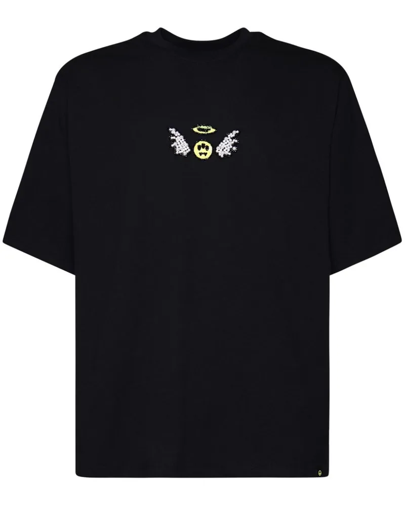 BARROW T-Shirt mit grafischem Print - Schwarz Schwarz