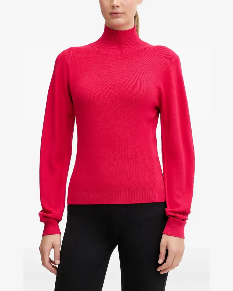 Sportalm ribbed-knit high-neck sweater - Rosa Rosa