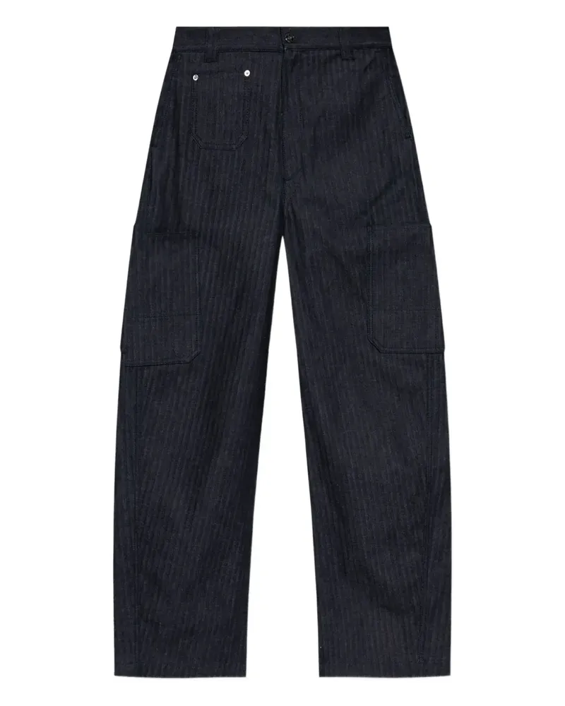 Givenchy Hose mit aufgesetzten Taschen - Blau Blau