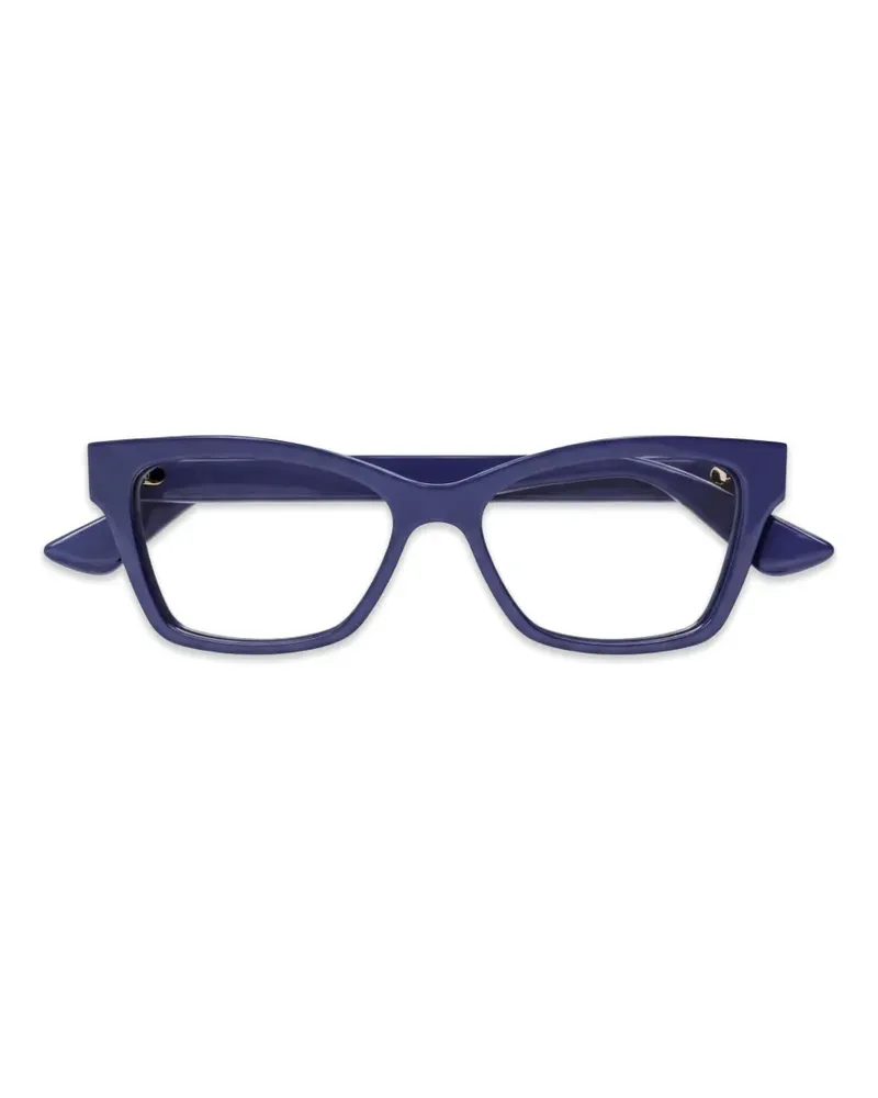 Gucci Brille mit GG-Logo - Blau Blau
