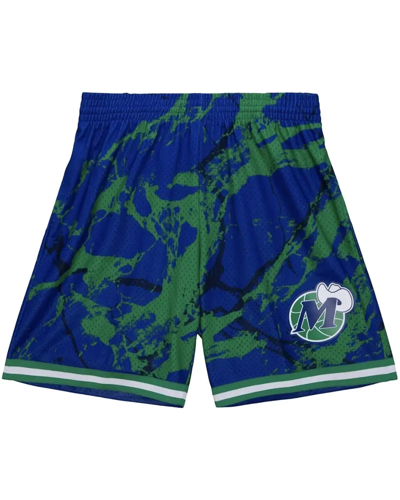 Mitchell & Ness NBA Dallas Mavericks 1998 Basketball-Shorts - Blau Blau
