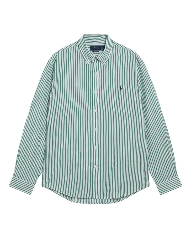 Ralph Lauren striped woven sport shirt - Grün Grün