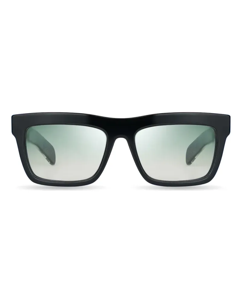 Bugatti Sonnenbrille mit eckigem Gestell - Schwarz Schwarz