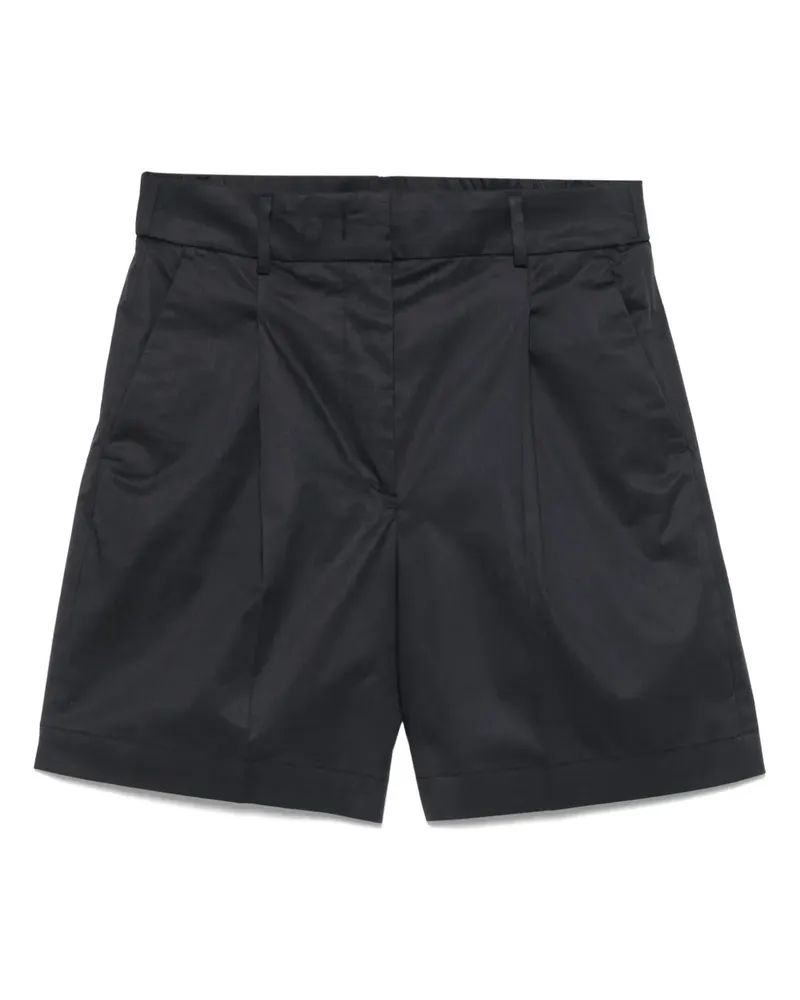 Peserico Shorts mit Faltendetail - Blau Blau