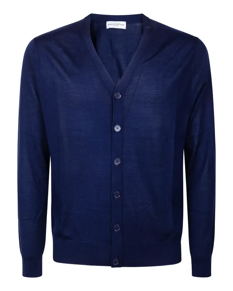 Ballantyne button V-neck cardigan - Blau Blau