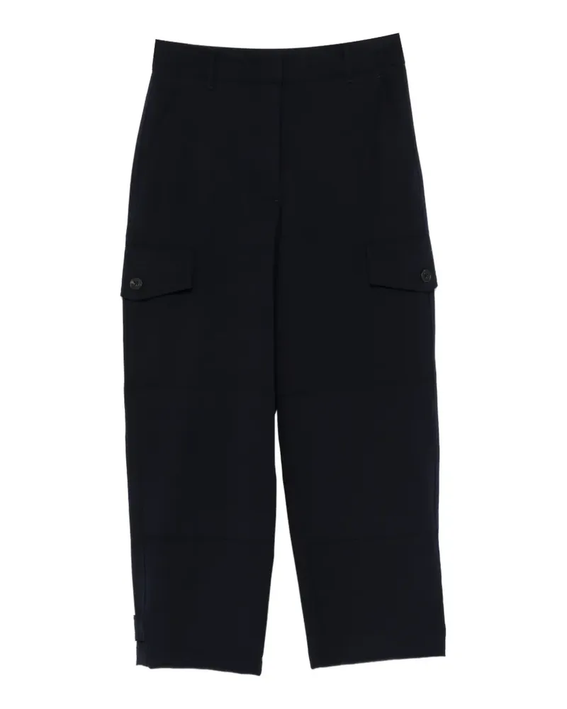 Max Mara cargo-pocket trousers - Blau Blau