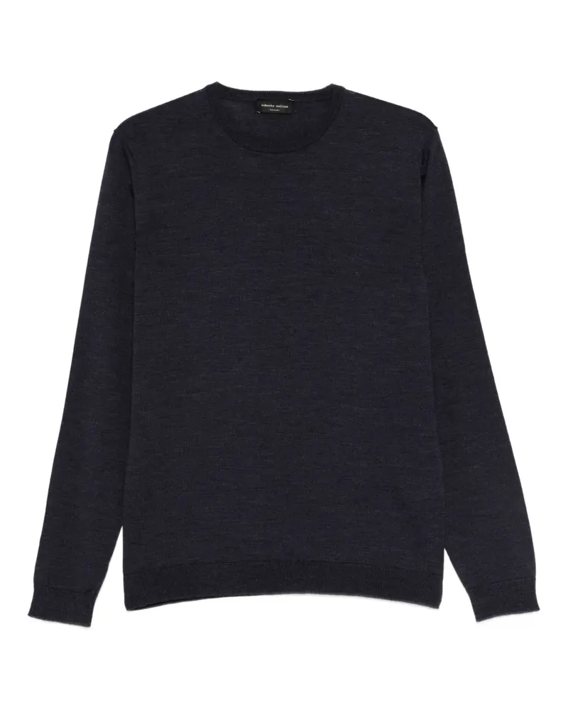 Roberto Collina crew-neck sweater - Blau Blau