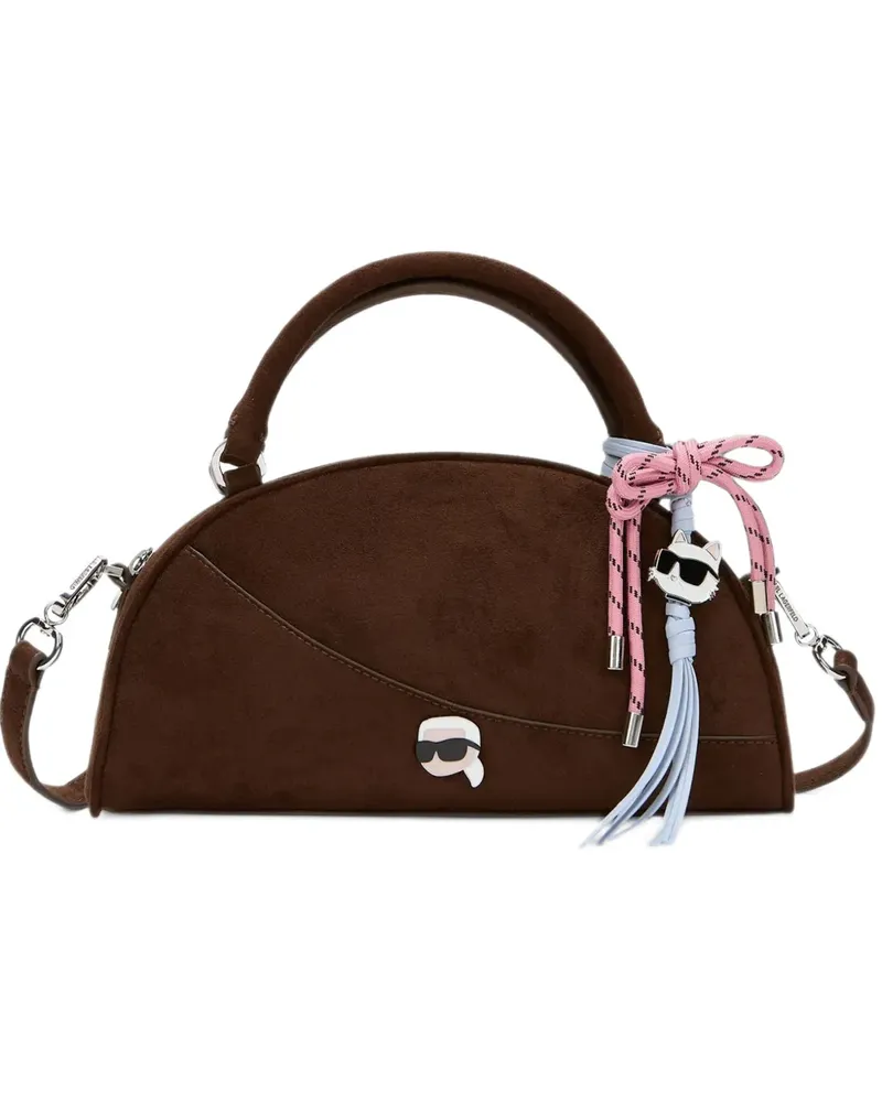 Karl Lagerfeld Ikon Umhängetasche - Braun Braun