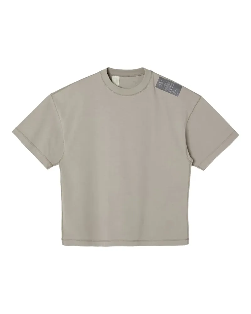 N.HOOLYWOOD T-Shirt mit Label-Detail - Nude Nude