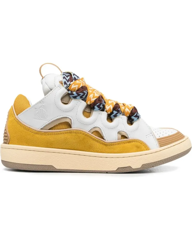 Lanvin Sneakers mit dicker Sohle - Gelb Gelb