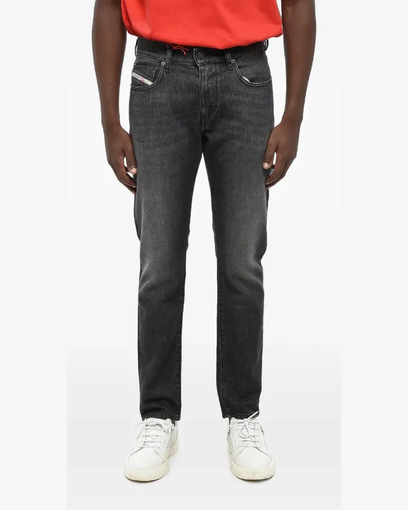 Diesel D-Strukt slim-fit jeans - Schwarz Schwarz