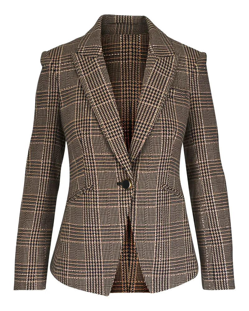 Veronica Beard Kariertes Sakko - Nude Nude