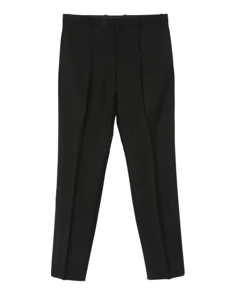 Jil Sander tailored pressed-crease trousers - Schwarz Schwarz