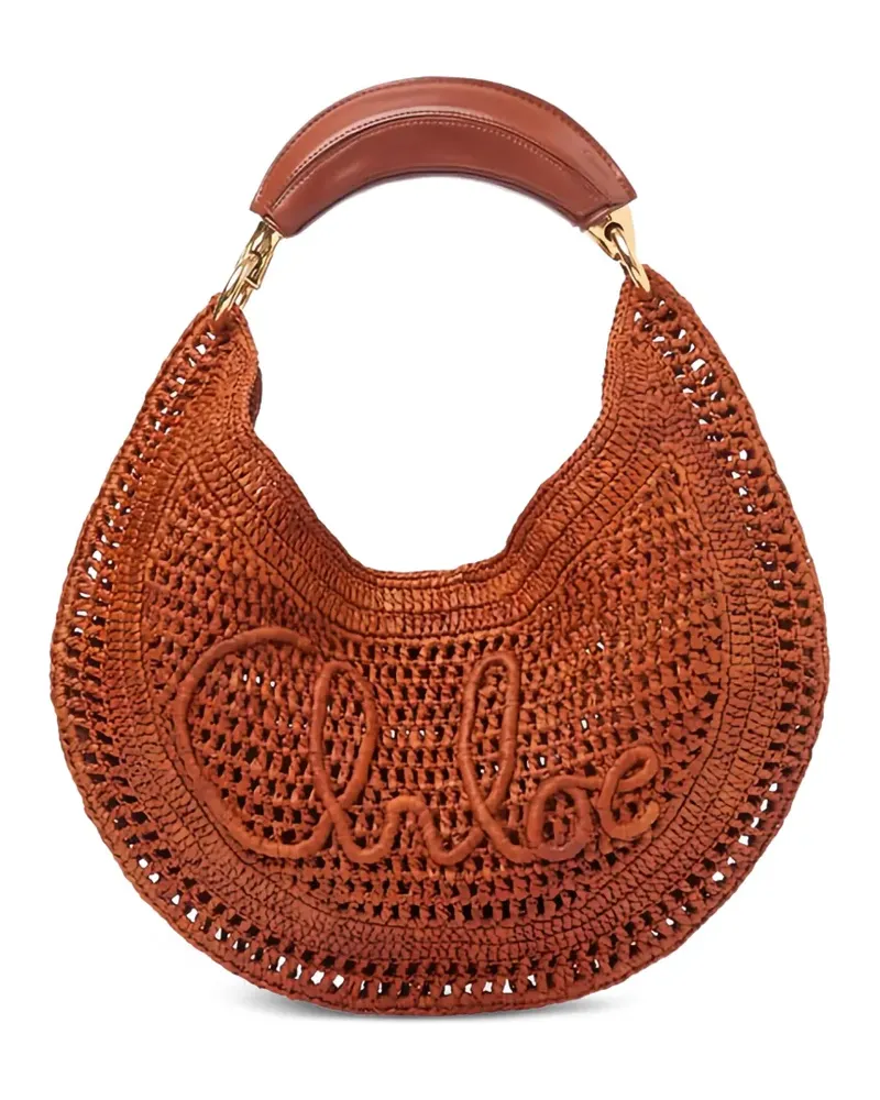 Chloé Summer Banana top-handle shoulder bag - Braun Braun