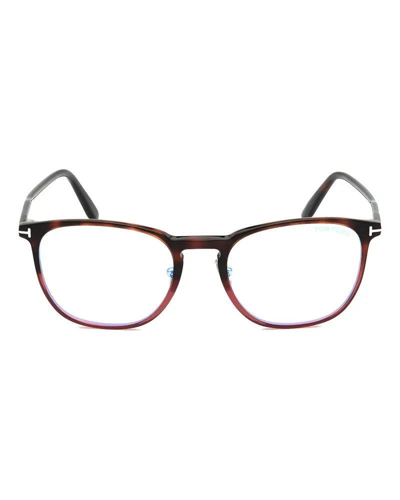 Tom Ford Runde Brille - Braun Braun