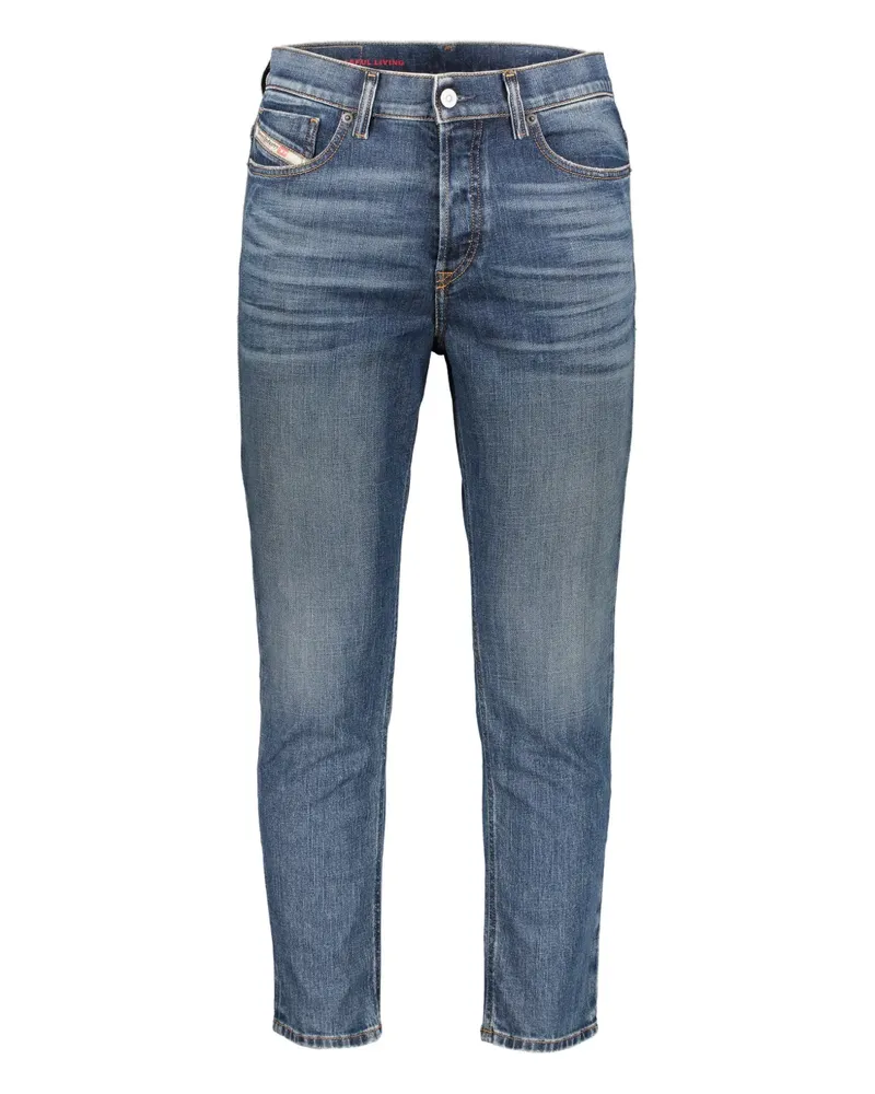 Diesel whiskered-effect jeans - Blau Blau